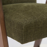 Morgan Upholstered Counter Stool with Arms (1-Piece)