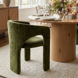 Musk & Khloe 41.5" Round Dining Table Set for 4 (5-Piece)