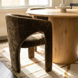 Musk & Khloe 41.5" Round Dining Table Set for 4 (5-Piece)