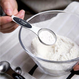 Measuring Spoon Set - Kitchen Measuring Spoons Stainless Steel (6 Pcs.)