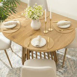 Nest 47.3"-71" Extendable Oval Dining Table