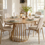 Nest 47.3"-71" Extendable Oval Dining Table
