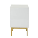 Nahuel Modern Nightstand With Two Drawers(Optional Types)
