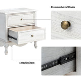 Galatea 24" Tall 2 - Drawer Nightstand Chest(Optional Types)