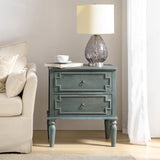 Joah 28"Tall Farmhouse 2-Drawer Nightstand with Built-in Charging(Optional Types)