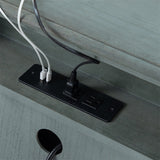 Joah 28"Tall Farmhouse 2-Drawer Nightstand with Built-in Charging(Optional Types)