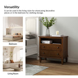 Galatea 2 - Drawer Solid Wood Nightstand Chest(Optional Types)