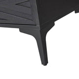 Beath 2-Drawer Nightstand with Open Top Shelf & Rear Charging Port(Optional Types)