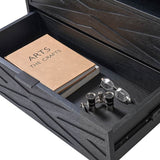 Beath 2-Drawer Nightstand with Open Top Shelf & Rear Charging Port(Optional Types)