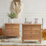 Galatea 3 - Drawer Nightstand Chest with Built-In Outlets(Optional Types)