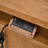 Galatea 3 - Drawer Nightstand Chest with Built-In Outlets(Optional Types)