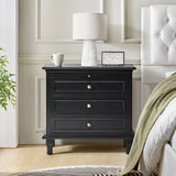 Galatea 3 - Drawer Nightstand Chest with Built-In Outlets(Optional Types)