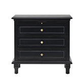 Galatea 3 - Drawer Nightstand Chest with Built-In Outlets(Optional Types)