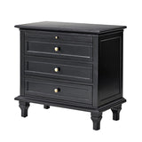 Galatea 3 - Drawer Nightstand Chest with Built-In Outlets(Optional Types)