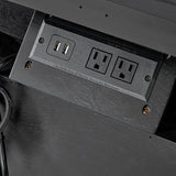 Galatea 3 - Drawer Nightstand Chest with Built-In Outlets(Optional Types)