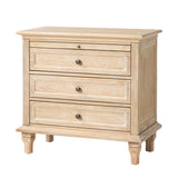 Galatea 3 - Drawer Nightstand Chest with Built-In Outlets(Optional Types)