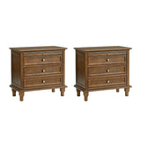 Galatea 3 - Drawer Nightstand Chest with Built-In Outlets(Optional Types)