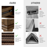 Galatea 3 - Drawer Nightstand Chest with Built-In Outlets(Optional Types)