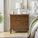 Galatea 3 - Drawer Nightstand Chest with Built-In Outlets(Optional Types)