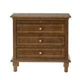 Galatea 3 - Drawer Nightstand Chest with Built-In Outlets(Optional Types)