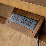 Galatea 3 - Drawer Nightstand Chest with Built-In Outlets(Optional Types)