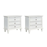 Galatea 3 - Drawer Nightstand Chest with Built-In Outlets(Optional Types)