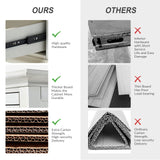 Galatea 3 - Drawer Nightstand Chest with Built-In Outlets(Optional Types)