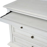 Galatea 3 - Drawer Nightstand Chest with Built-In Outlets(Optional Types)
