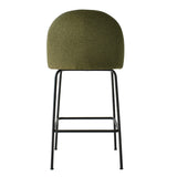 Nano 25'' Upholstered Low Back Counter Stool (Set of 2)