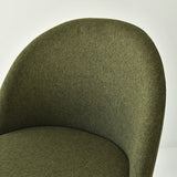 Nano 25'' Upholstered Low Back Counter Stool (Set of 2)