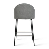 Nano 25'' Upholstered Low Back Counter Stool (Set of 2)