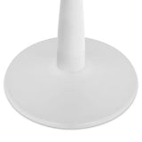 New Haven Modern 35" White Round Dining Table