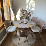 Nice Rattan Upholstered Dining Chair (Set of 6)