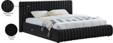 Nico Bed - Luxurious Upholstered Modern Bed with Deep Channel Tufting for Elegant Bedroom Style