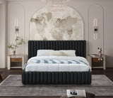 Nico Bed - Luxurious Upholstered Modern Bed with Deep Channel Tufting for Elegant Bedroom Style