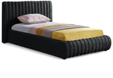 Nico Bed - Luxurious Upholstered Modern Bed with Deep Channel Tufting for Elegant Bedroom Style