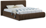 Nico Bed - Luxurious Upholstered Modern Bed with Deep Channel Tufting for Elegant Bedroom Style