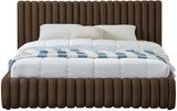Nico Bed - Luxurious Upholstered Modern Bed with Deep Channel Tufting for Elegant Bedroom Style