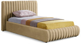 Nico Bed - Luxurious Upholstered Modern Bed with Deep Channel Tufting for Elegant Bedroom Style
