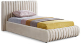Nico Bed - Luxurious Upholstered Modern Bed with Deep Channel Tufting for Elegant Bedroom Style