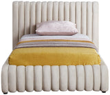 Nico Bed - Luxurious Upholstered Modern Bed with Deep Channel Tufting for Elegant Bedroom Style