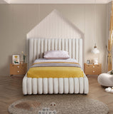 Nico Bed - Luxurious Upholstered Modern Bed with Deep Channel Tufting for Elegant Bedroom Style