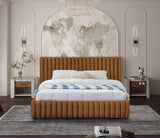 Nico Bed - Luxurious Upholstered Modern Bed with Deep Channel Tufting for Elegant Bedroom Style