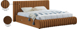 Nico Bed - Luxurious Upholstered Modern Bed with Deep Channel Tufting for Elegant Bedroom Style