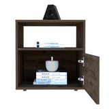 Galanto Nightstand, One Open Shelf, One Cabinet