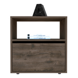 Galanto Nightstand, One Open Shelf, One Cabinet