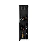 Obregon Tall Cabinet, Seven Cubbies, Two-Door Cabinets
