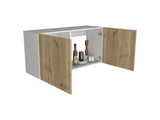 Napoles Wall Cabinet, Two Shelves, Double Door