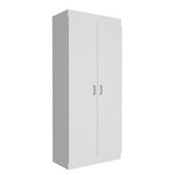 Tuhome Varese Pantry Cabinet with Double Doors, Five Adjustable Shelves, Modern and Elegant Design, Ideal for Kitchen, Dining Room, and Storage Solutions