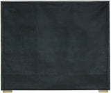 Nora Velvet Bed - Sumptuous Glamorous Design with Deep Channel Tufting and Customizable Legs